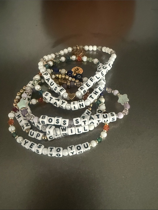 Little Words Project Jewelry - Peloton x Little Words Project Peloton Bracelet Stack